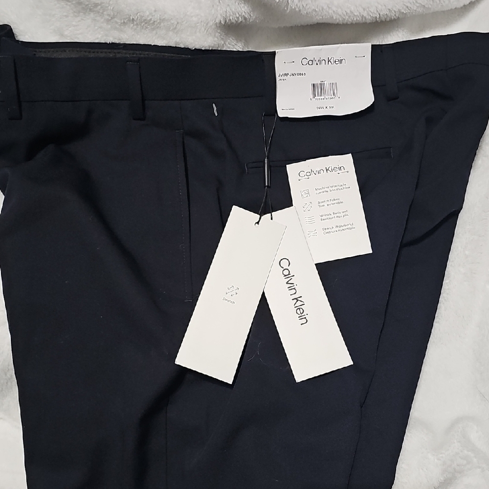 Calvin Klein Men's Blue Pants